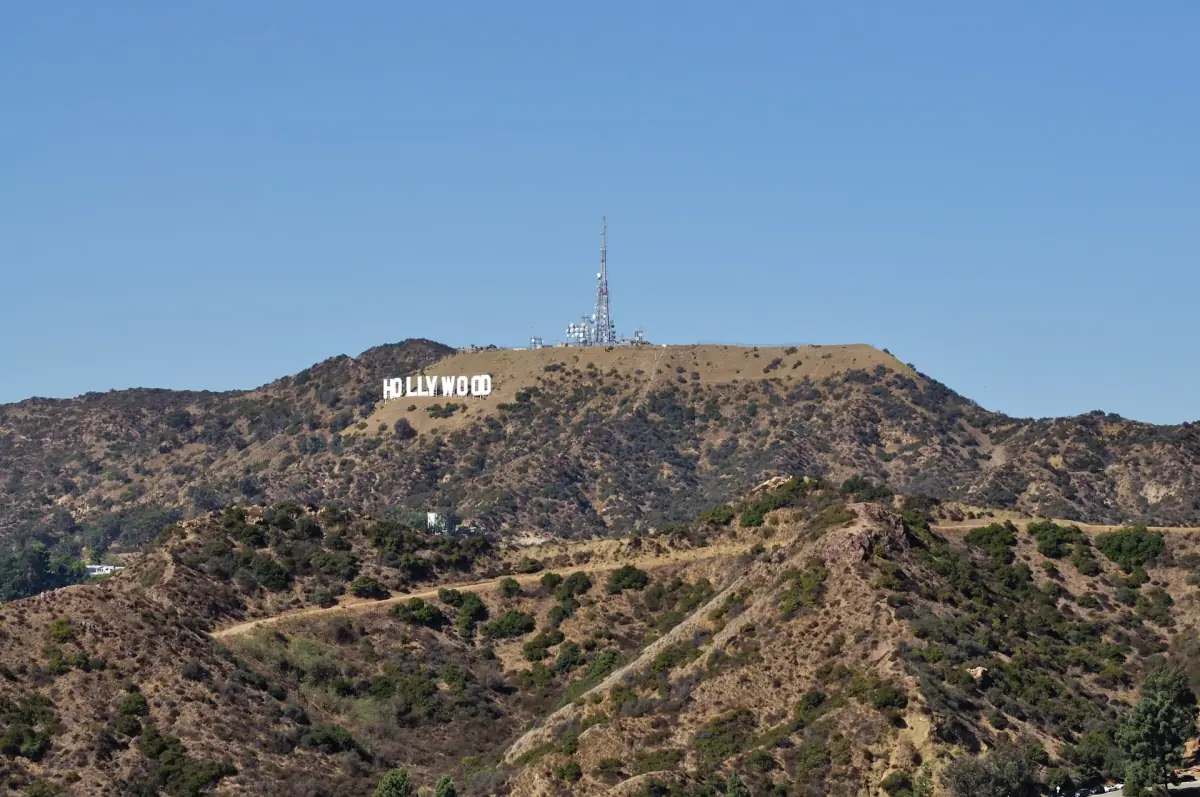 Mount Lee and the Hollywood Sign from Griffith Observatory