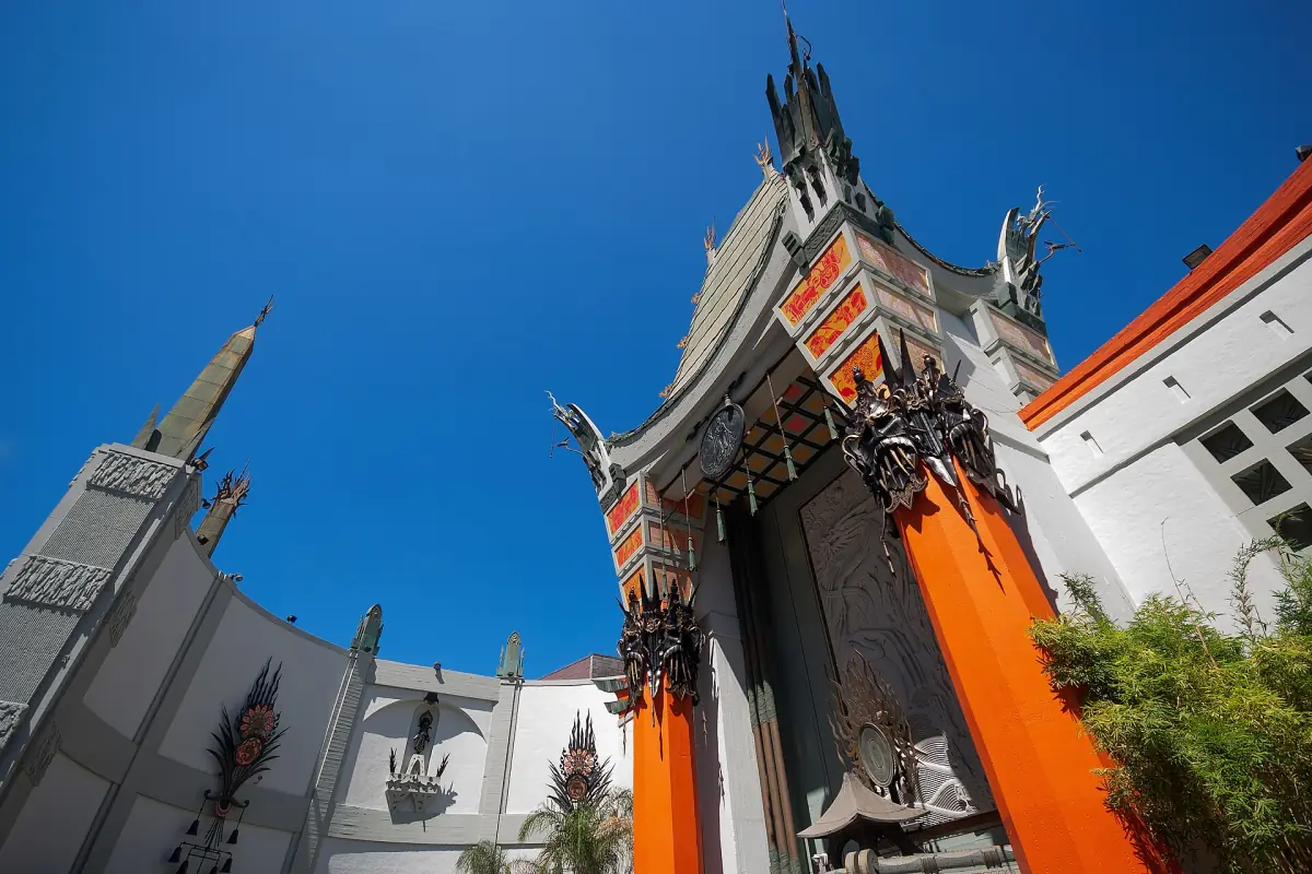 The TCL Chinese Theatre on Hollywood Boulevard